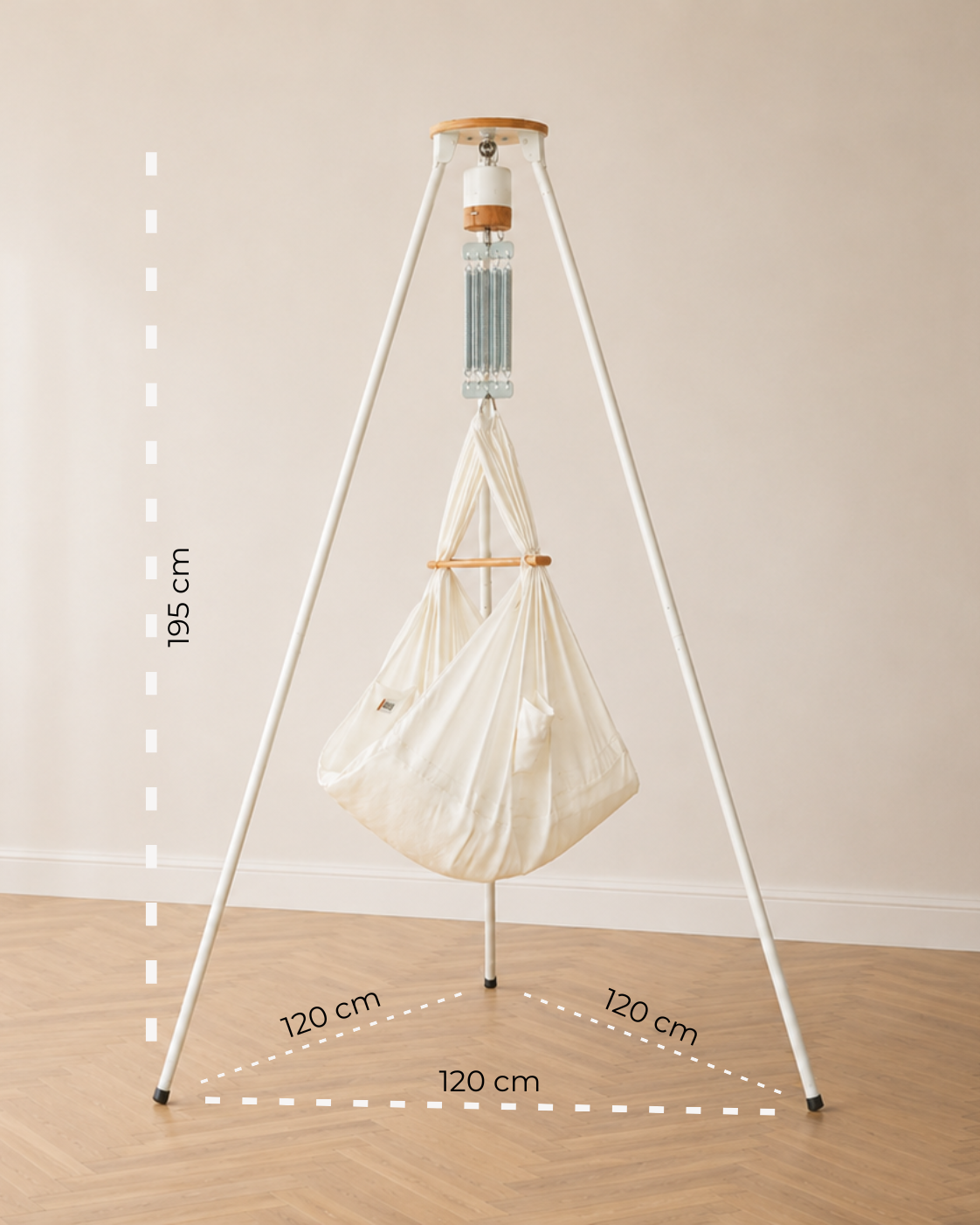 Baby swing with motor & frame - Star dream